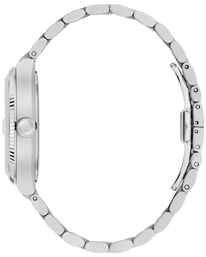 Bulova Super Seville 37.5mm Precionist Watch. 96B439

Green/Steel