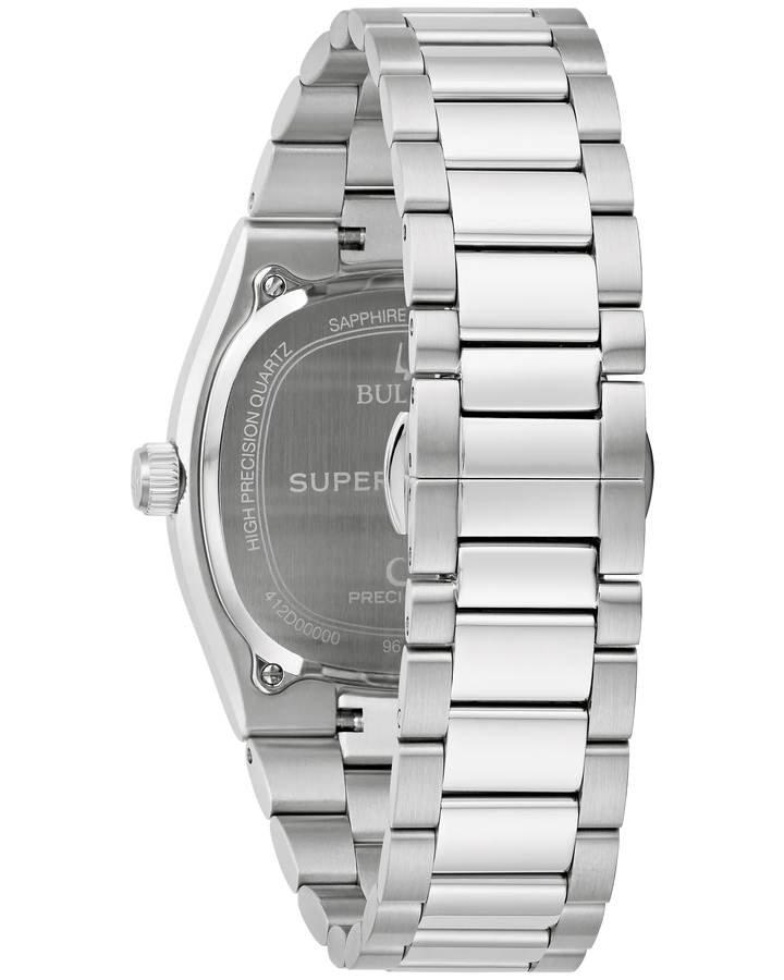 Bulova Super Seville 37.5mm Precionist Watch. 96B439

Green/Steel