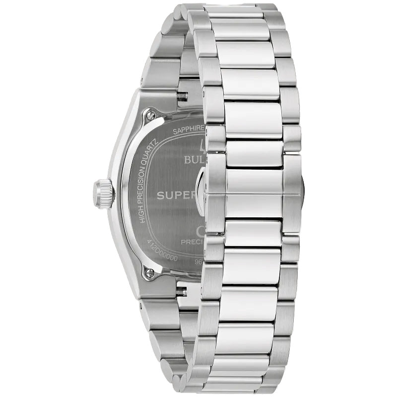 Bulova Super Seville 37.5mm Precionist Watch.96B439
