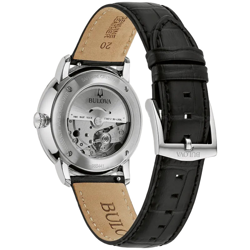 Bulova Hudson 39mm Automatic Watch 96B441