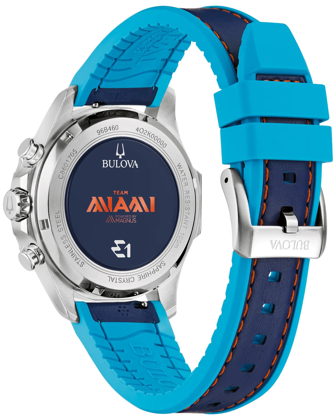 Bulova Marine Star E1 Team Miami 43mm Watch. 96B460