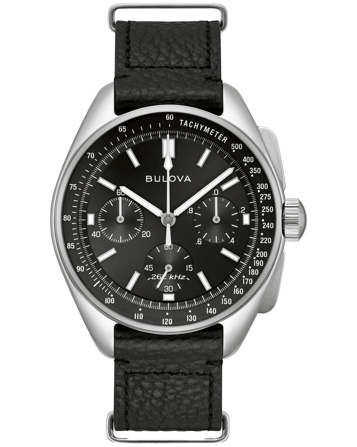 Bulova Lunar Pilot 43.5mm Quartz Chronograph Watch 96K111