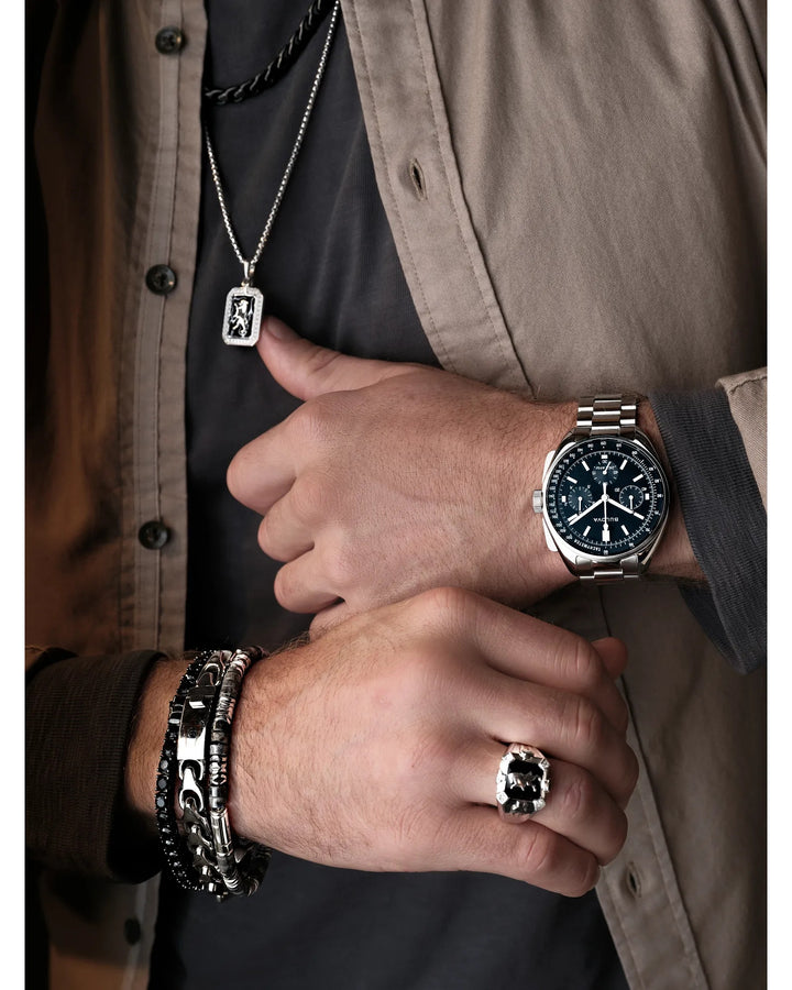 Bulova Lunar Pilot 43.5mm Quartz Chronograph Watch. 96K111