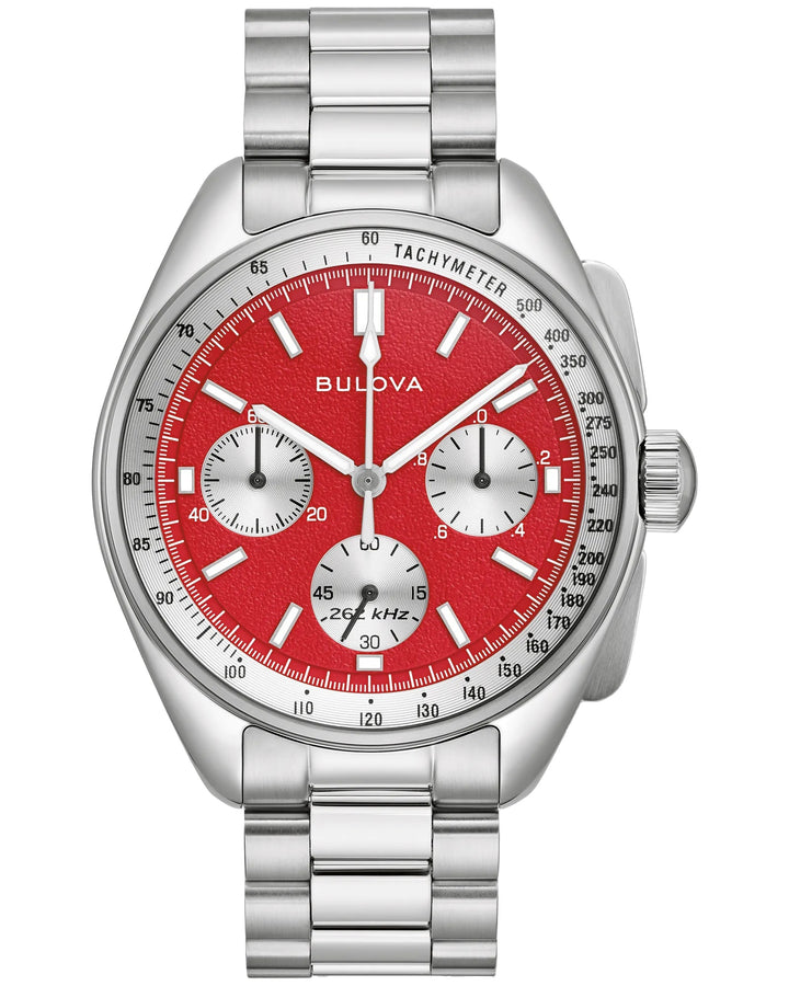 Bulova Lunar Pilot 43.5mm Chronograph Quartz Watch 96K115
