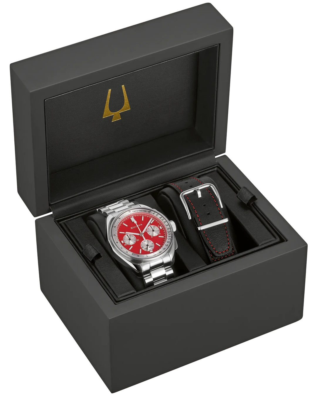 Bulova Lunar Pilot 43.5mm Chronograph Quartz Watch. 96K115.