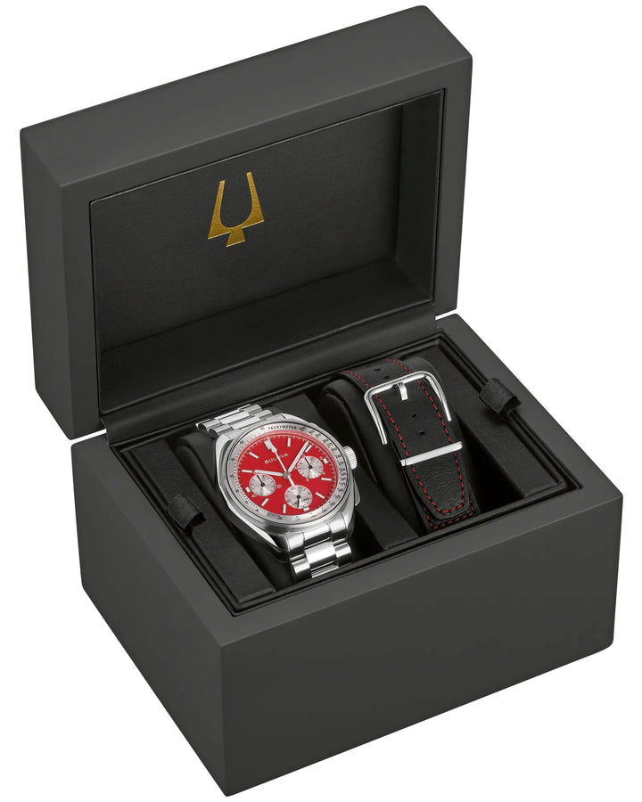 Bulova Lunar Pilot 43.5mm Chronograph Quartz Watch. 96K115.