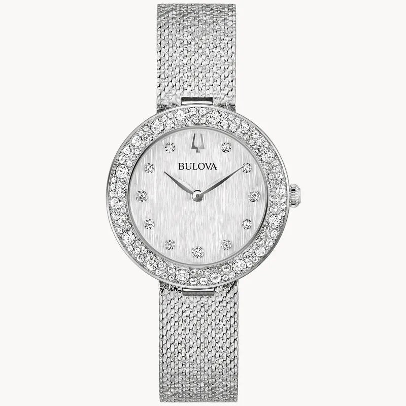 Bulova Crystal 32mm Quartz Watch. 96L329