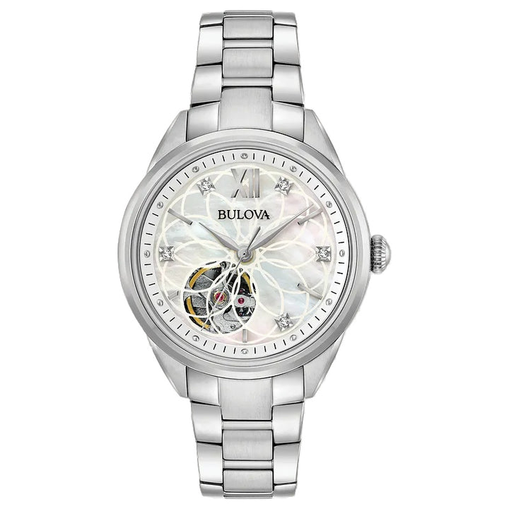 Bulova Sutton 34.5mm Automatic Watch 96P181