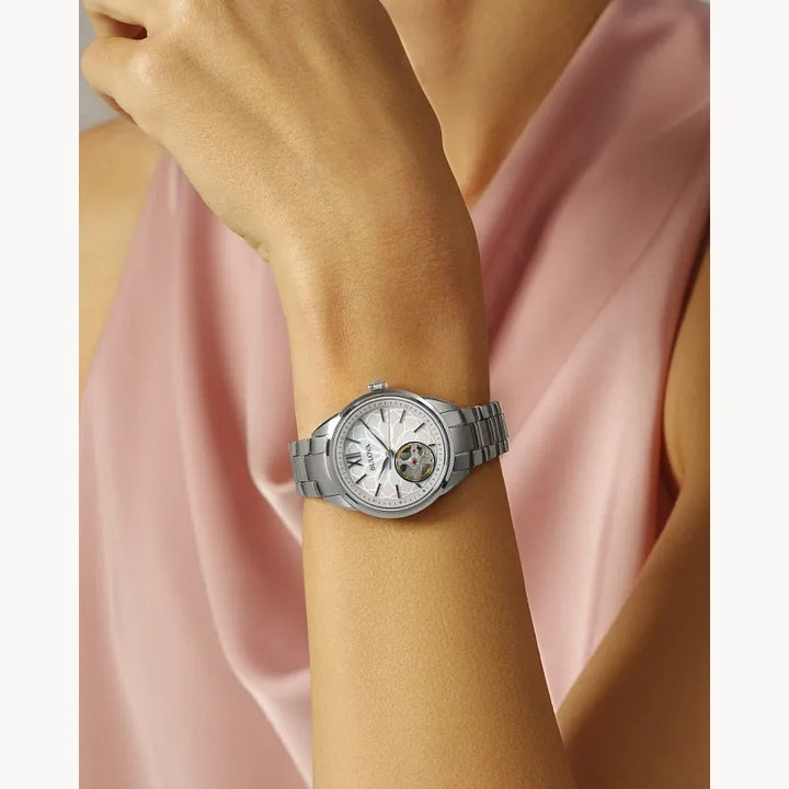 Bulova Sutton 34.5mm Automatic Watch 96P181