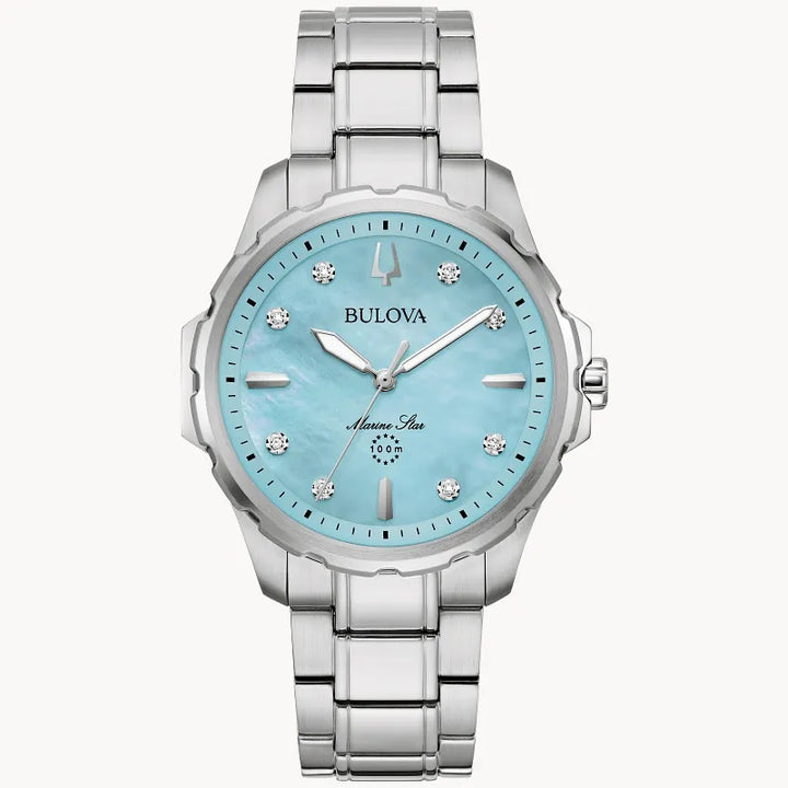 Bulova Marine Star 36mm Quartz Watch. 96P248