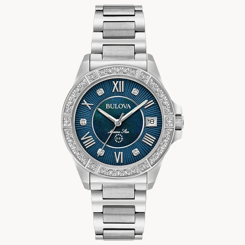 Bulova Marine Star 32mm Quartz Watch. 96R215