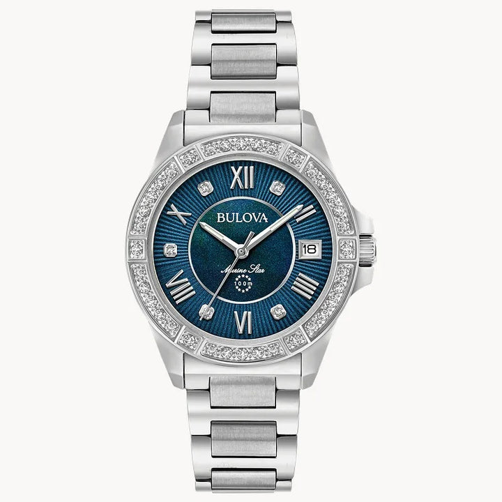 Bulova Marine Star 32mm Quartz Watch. 96R215