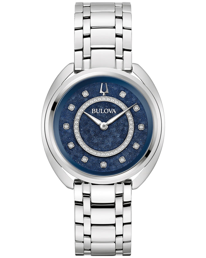 Bulova Duality 35mm Quartz Watch. 96X160.