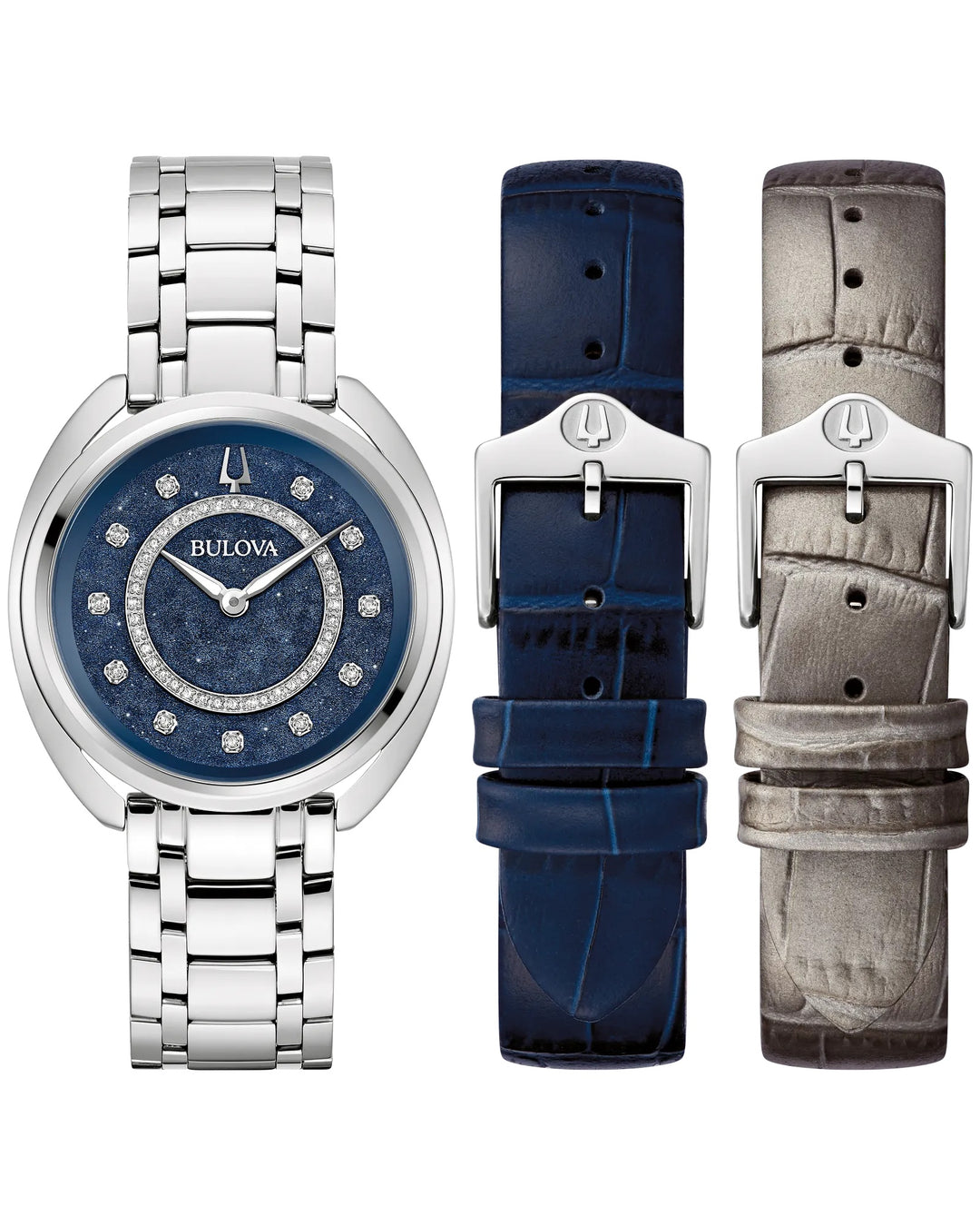 Bulova Duality 35mm Quartz Watch 96X160