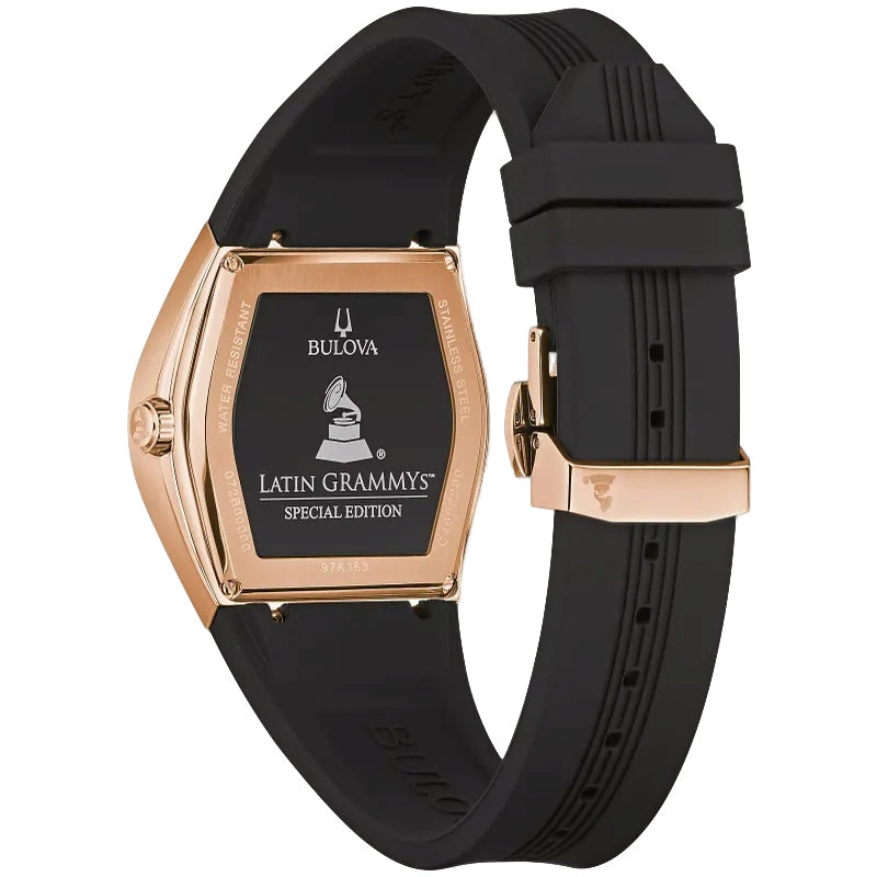 Bulova Latin Grammy 40.50mm 3 Hand Quartz Watch 97A163