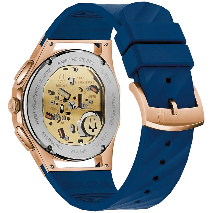 Bulova CURV 44mm High Performance Quartz Watch 