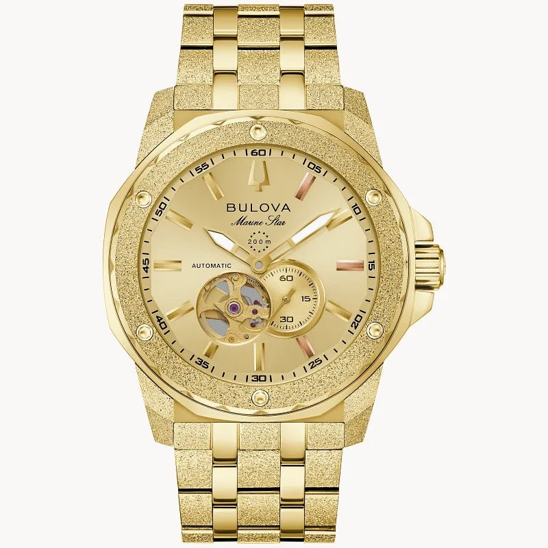 Bulova Marine Star 44mm Automatic Watch 