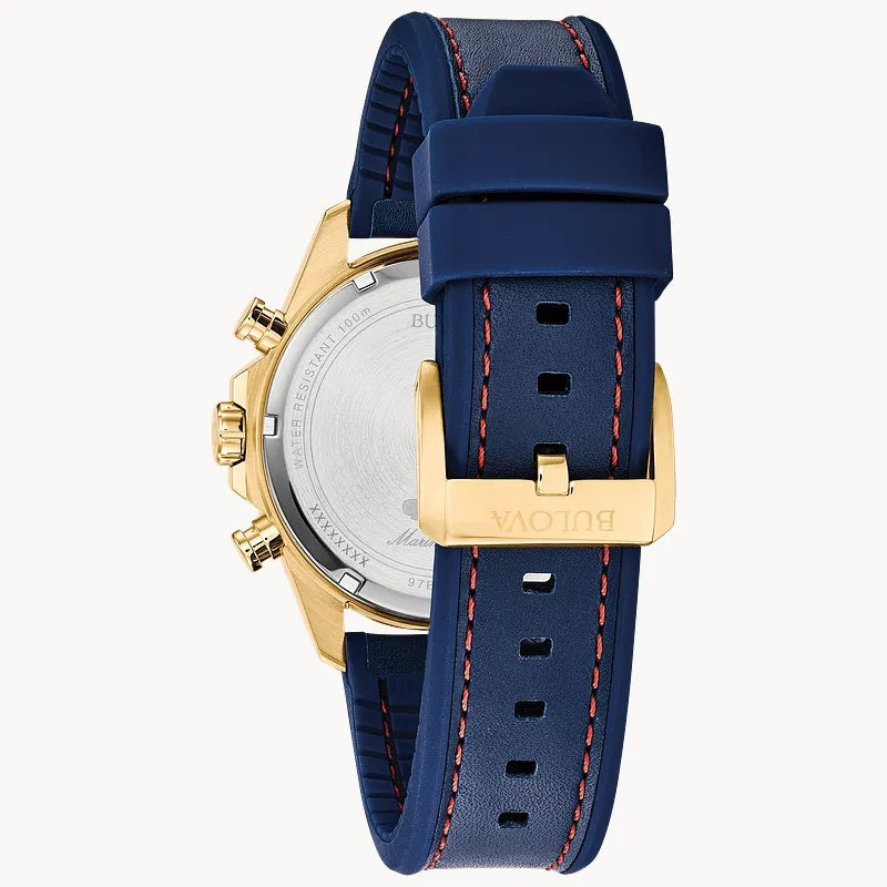 Bulova Marine Star 43MM Quartz Watch. 97B168