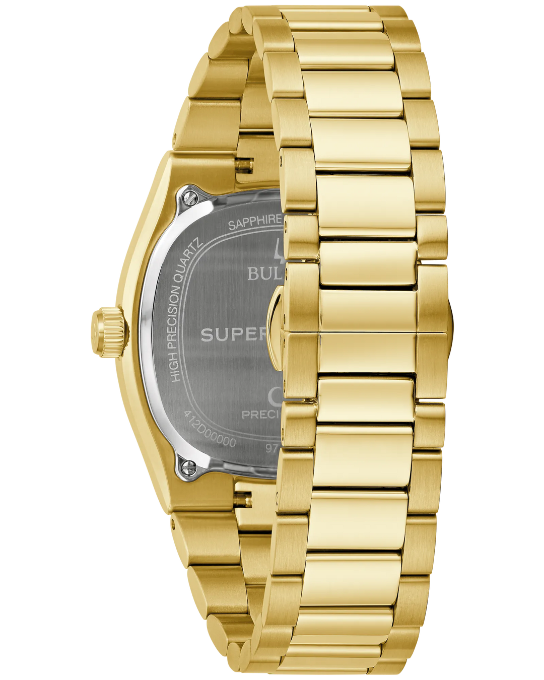 Bulova Super Seville 37.5mm HPQ Precisionist Watch. 97B223