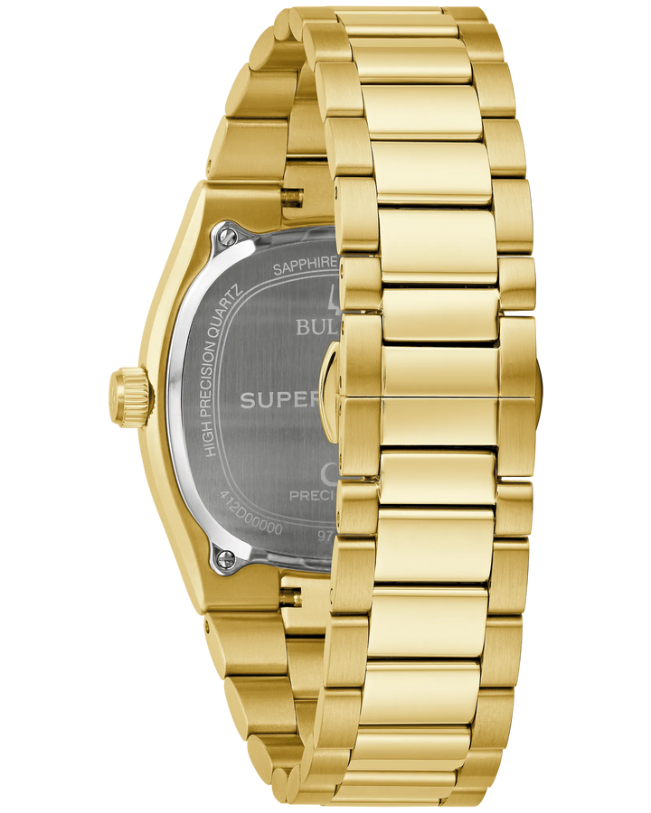 Bulova Super Seville 37.5mm HPQ Precisionist Watch. 97B223