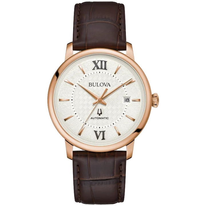 Bulova Hudson 39mm Automatic Watch 97B225