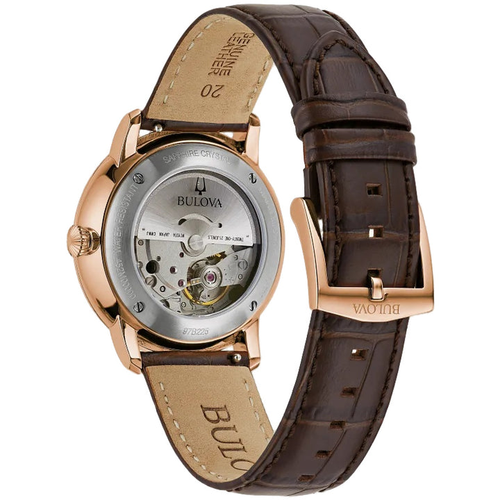 Bulova Hudson 39mm Automatic Watch 97B225