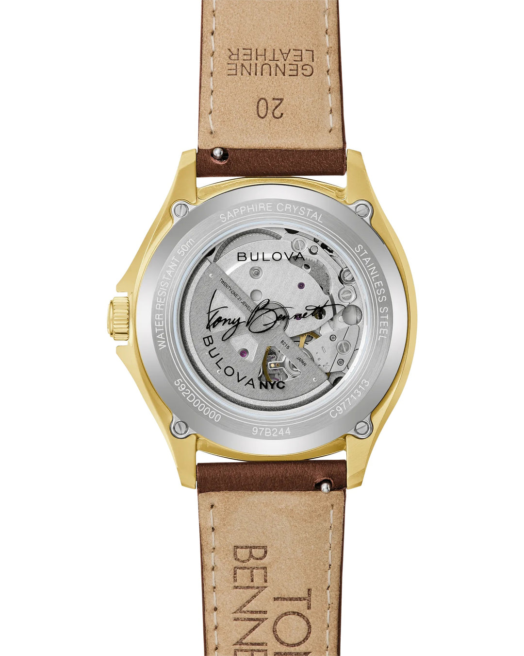 Bulova NYC 39mm Automatic Watch 