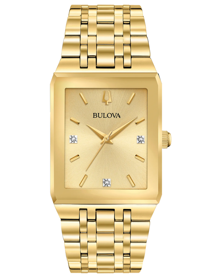 Bulova Quadra 37.5mm Quartz Watch. 97D120