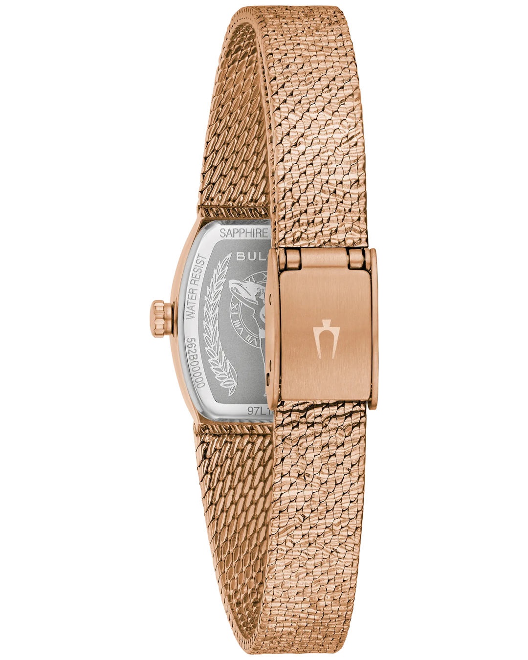 Bulova Goddess Of time 17MM Quartz Watch. 97L185

Tigerseye Dial.