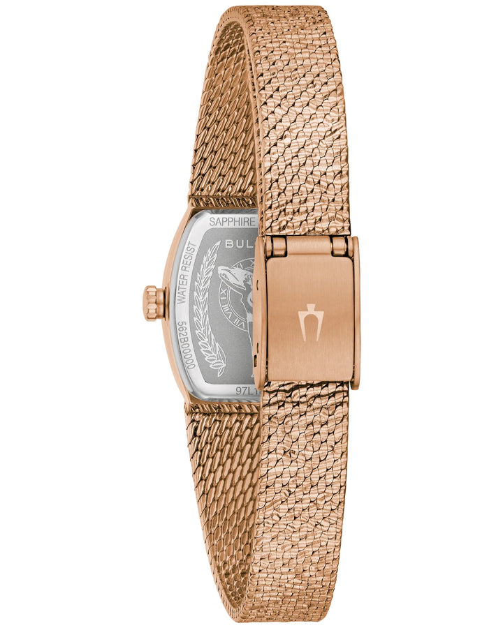 Bulova Goddess Of time 17MM Quartz Watch. 97L185