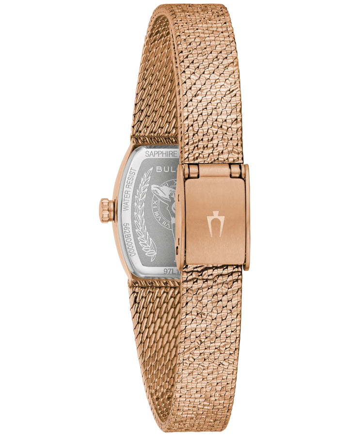 Bulova Goddess Of time 17MM Quartz Watch. 97L185