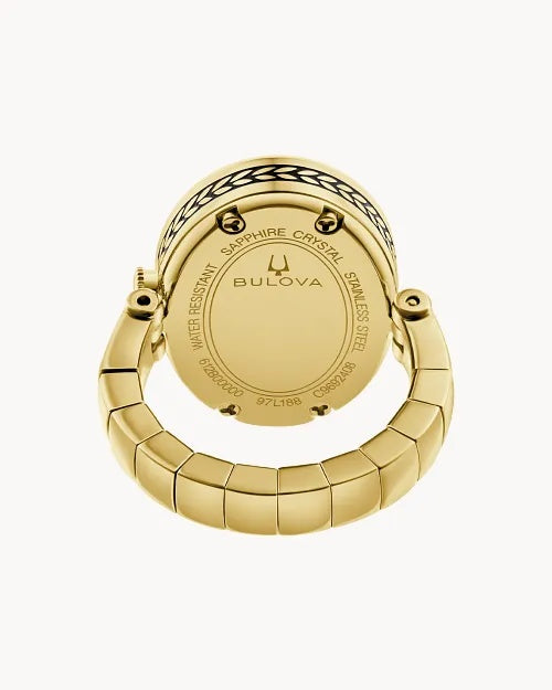 Bulova Ring Watch 17mm Quartz Watch 