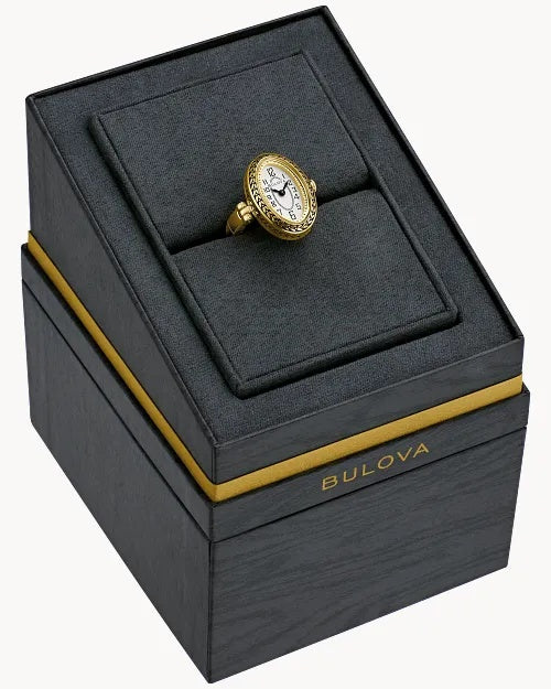 Bulova Ring Watch 17mm Quartz Watch 
