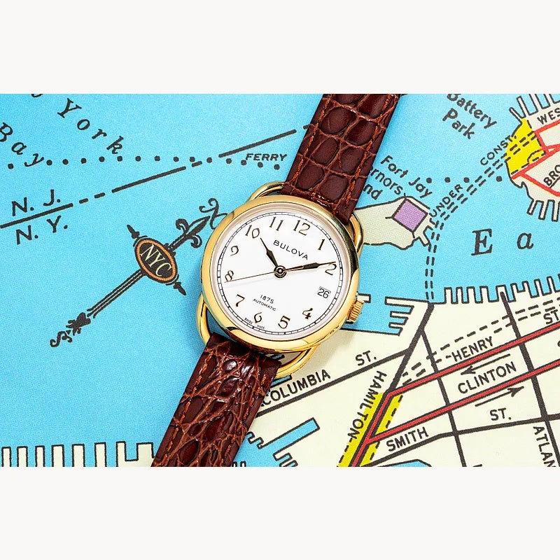 Bulova Commodore 34.4mm Automatic Watch 