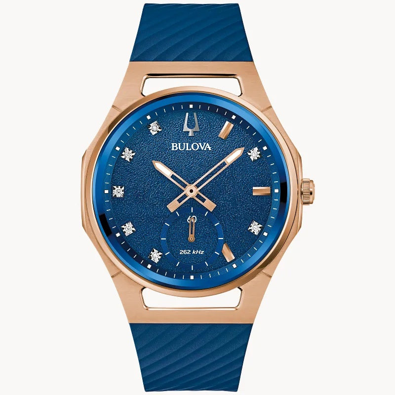 Bulova CURV 40.6mm High Performance Quartz Watch 