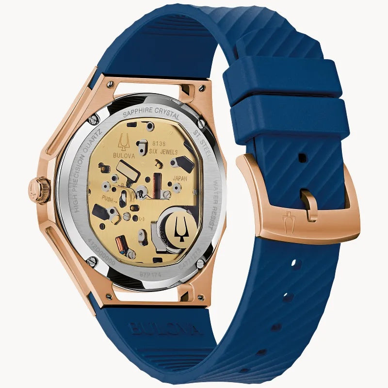 Bulova CURV 40.6mm High Performance Quartz Watch 