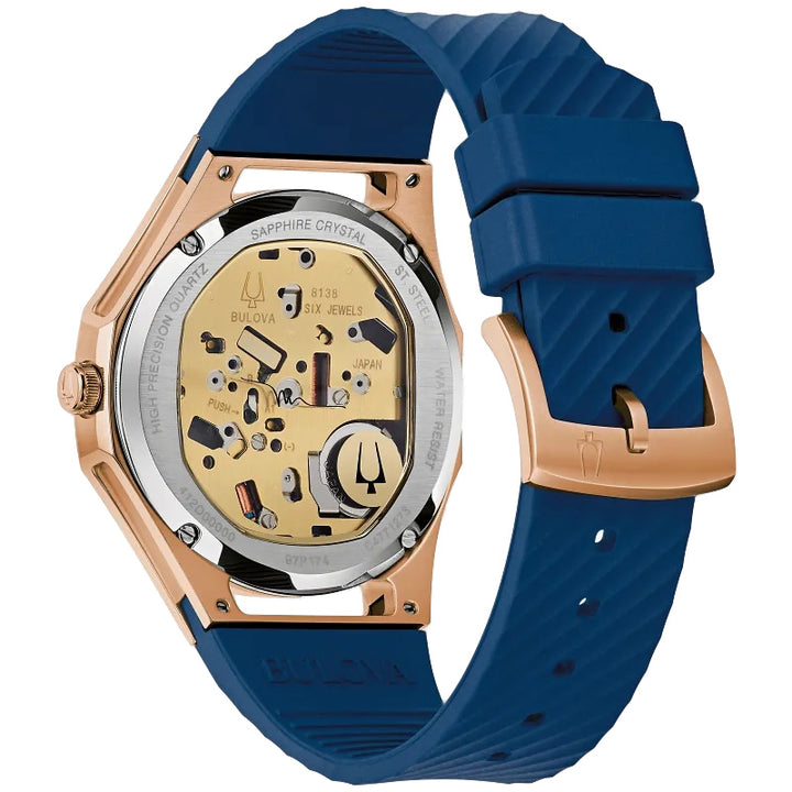 Bulova CURV 40.6mm High Performance Quartz Watch 