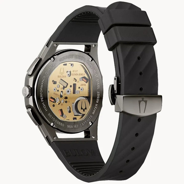 Bulova Curve 44MM Quartz Watch. 98A162