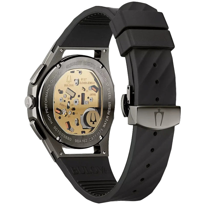 Bulova Curve 44mm Quartz Watch 98A162