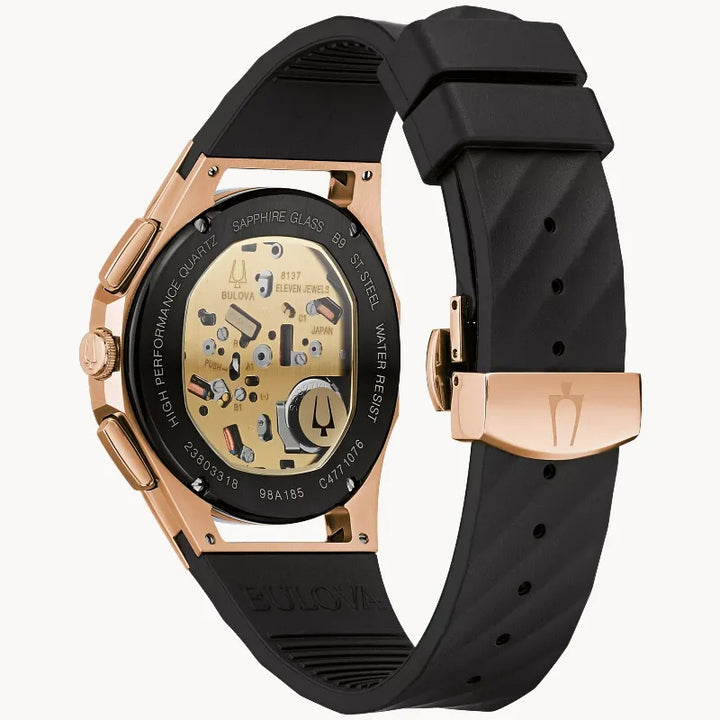 Bulova CURV 44mm High Performance Quartz Watch 