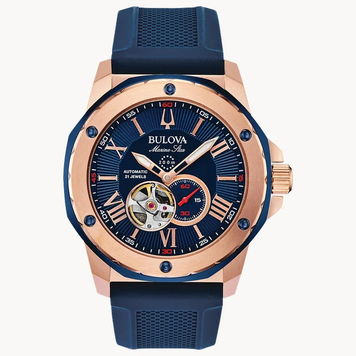 Bulova Marine Star 44mm Automatic Watch 
