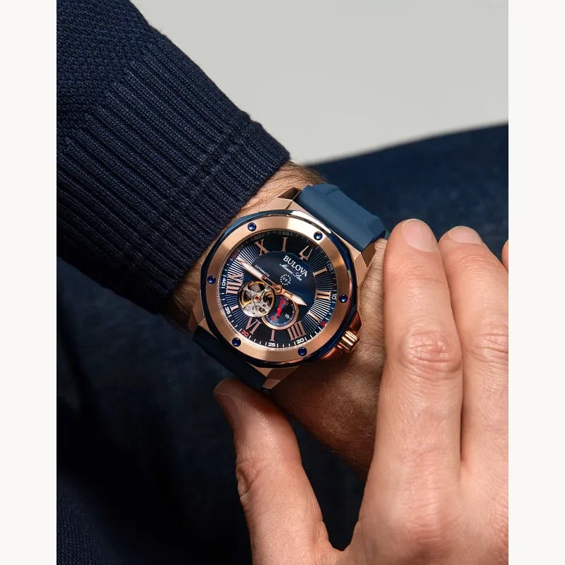 Bulova Marine Star 44mm Automatic Watch 