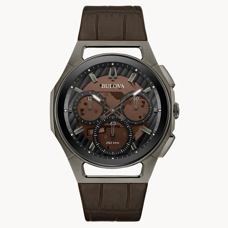 Bulova CURV 44mm High Performance Quartz Watch 