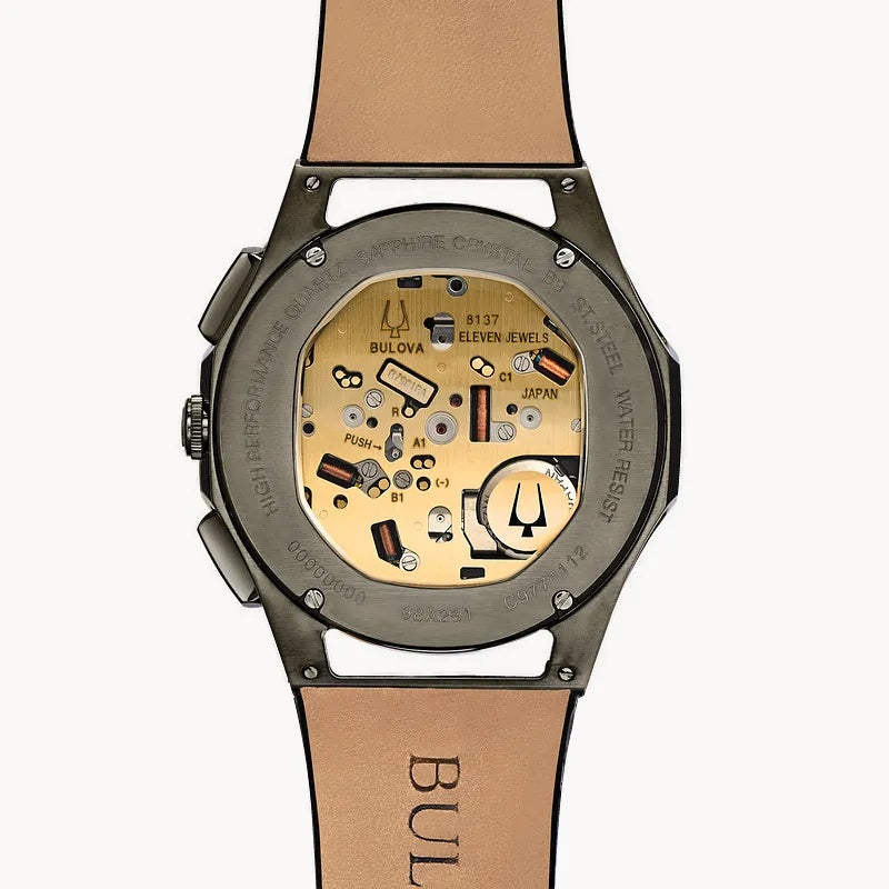 Bulova CURV 44mm High Performance Quartz Watch 