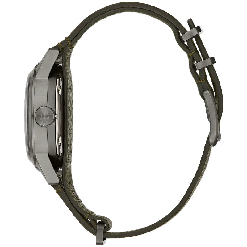 Bulova Hack 38MM Automatic Watch. 98A255
