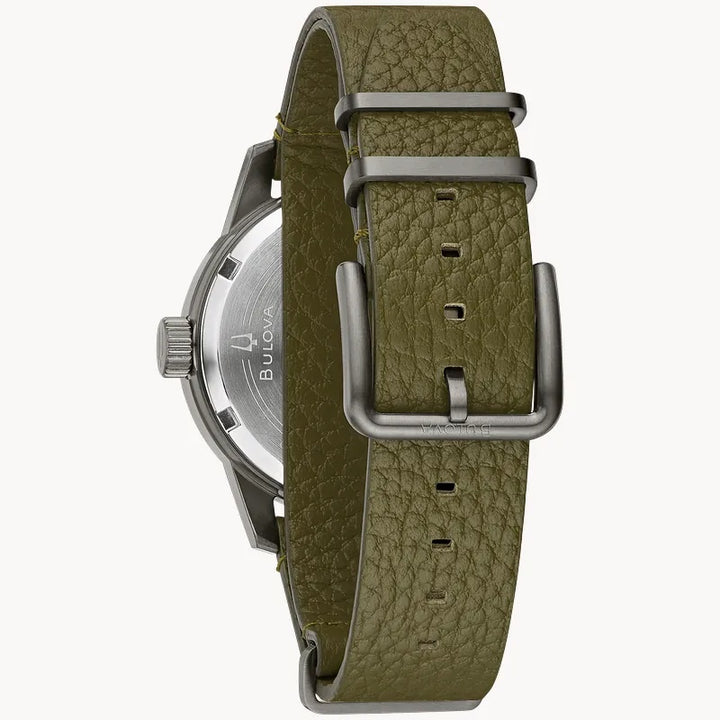 Bulova Hack 38MM Automatic Watch. 98A255