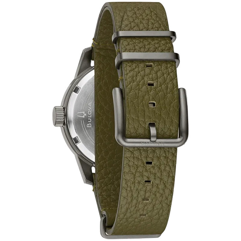 Bulova Hack 38MM Automatic Watch. 98A255