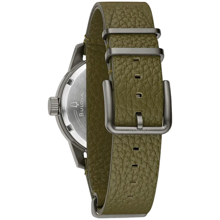Bulova Hack 38MM Automatic Watch. 98A255
