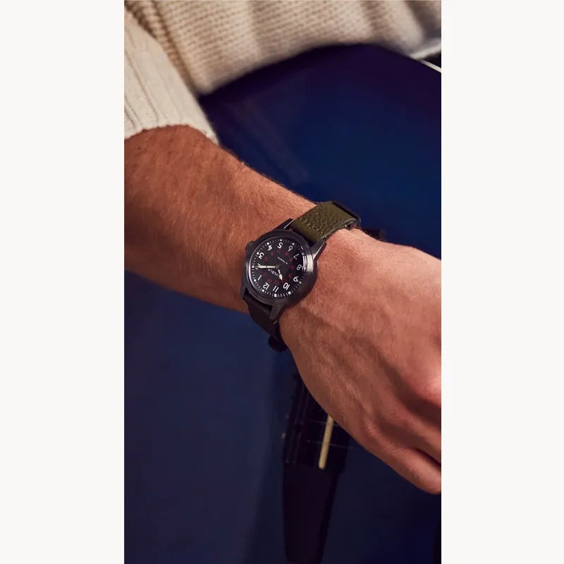 Bulova Hack 38MM Automatic Watch. 98A255