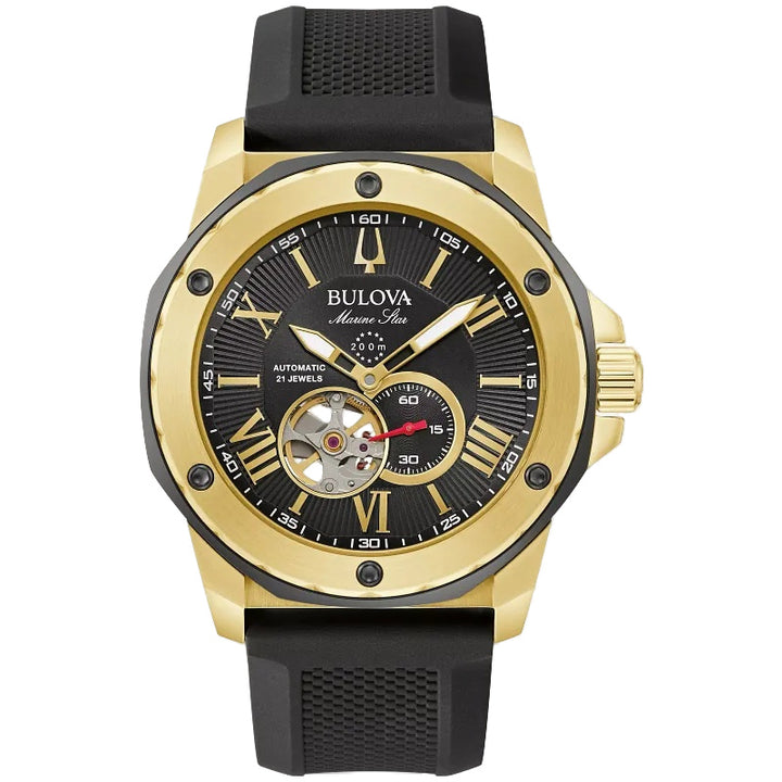 Bulova Marine Star 44mm Automatic Watch 98A272